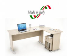 Postazione di Lavoro 170 X 120 X H 72 Home-Office