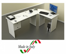 Postazione di Lavoro 183 X 132 X H 72 Home-Office