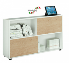 Librerie a 2 Ante Scorrevoli 120 X 35 X H 79