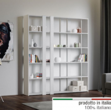 Composizione Libreria Kato A cm 36 X 204 H - Varie Lunghezze